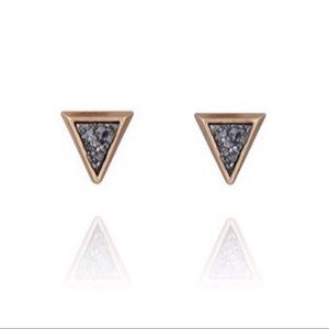 Chloe + Isabel Amulet Druzy Stud Earrings